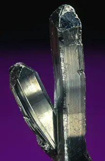 Orthorhombic: Stibnite