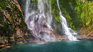 Polynesia: Stirling Falls, Milford Sound, Fiordland National Park