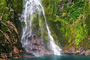 Polynesia: Stirling Falls, Milford Sound, Fiordland National Park