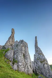 Needles: Stone Virgins, rock needles in the Eselsburg Valley