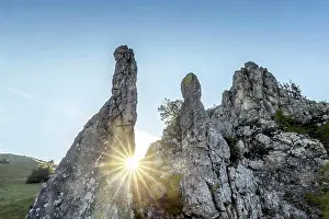 Backlight: Stone Virgins with Star of the Sun, rock needles