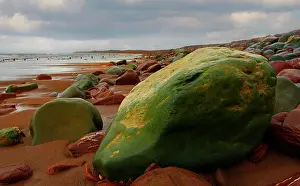 Eire: Stones on the beach of Western Ireland, Europe