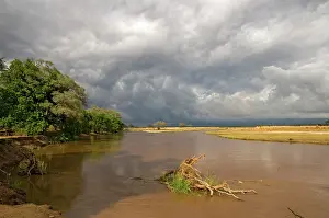Zambesi: Storm clouds brewing over Zambesi Valley