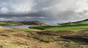 Croft: Storm over Northmavine, Shetland islands