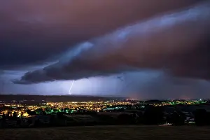Storms: Storms have formed on the Aveyron in the evenings