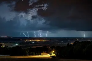 Storms: Storms have formed on the Aveyron in the evenings
