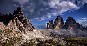 Paternkofel: Stormy atmosphere, Paternkofel, Three Peaks, north