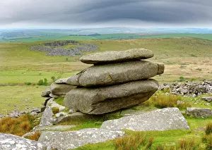 Cornwall: Stowes Hill, at Linkinhorne, Bodmin Moor, Cornwall