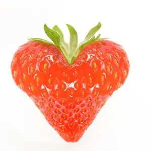 Strawberries: Strawberry - heart-shaped