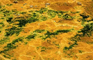 Oxidised: Stream - detail of a stream containing oxidised