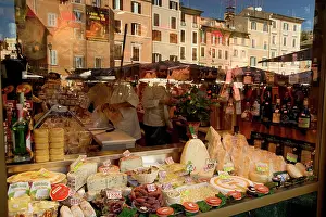 Countires: Street scene with delicatessen