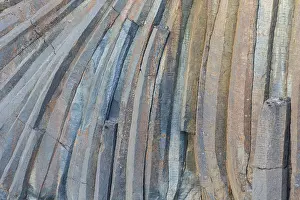 Skjalfandafljot: Structures in basalt stones at river Skjalfandafljot