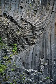 Columns: Studlagil Canyon, basalt columns, Egilsstadir, Iceland