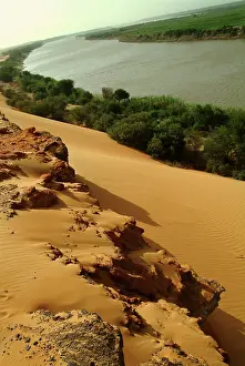 Nile: Sudan, North (Nubia), The Nile next to Old