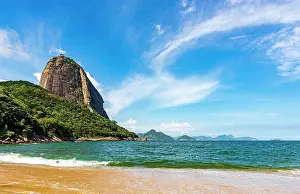 Romantic: Sugarloaf hill seen from Red beach in the neighborhood