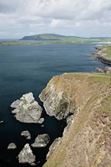 Sumburgh: Sumburgh Head, looking West to Scatness