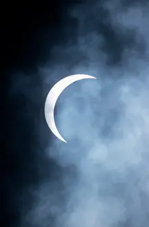 Eclipse: SUN - Eclipse, shadow of the moon covering the sun