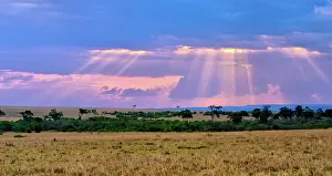 Spirituality: Sun setting on the Masai Mara