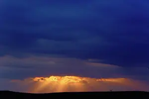 Sunbeams: Sunbeams, Ngorongoro Crater, Tanzania