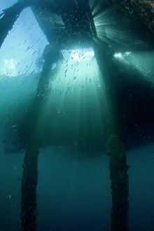 Sunrays: Sunrays under the Air Manis Jetty