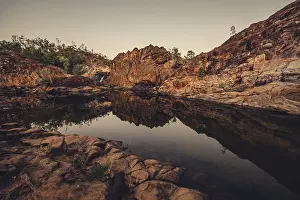 Australias: Sunrise Edith Falls in northern Australia