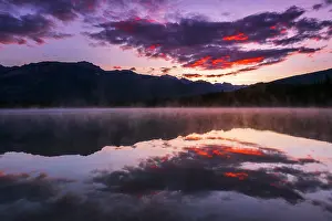 Jasper: Sunrise at Edith Lake, Jasper National Park, Alberta