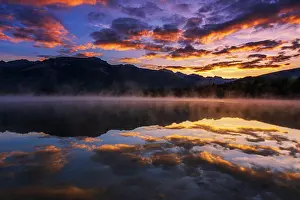 Jasper: Sunrise at Edith Lake, Jasper National Park, Alberta
