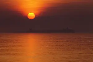 Arty: Sunrise over the Farne Islands