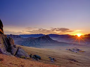 Reflex: Sunrise in Gorchi Terelj National Park, Ulan Bator