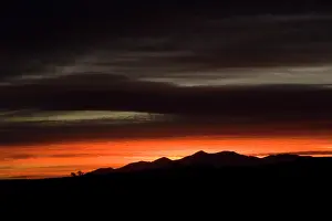 Henry: Sunrise over the Henry Mountains