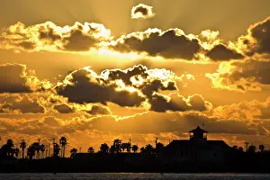 Padre: Sunrise at South Padre Island, Texas coast