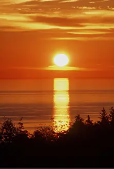 Rays: Sunrise Over Water