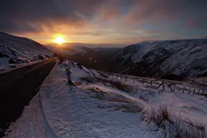 Jake Stephen: Sunrise over Winter snow