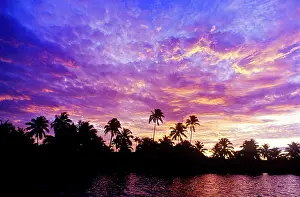 Greg: Sunset on Ambergris Caye. Belize. Central