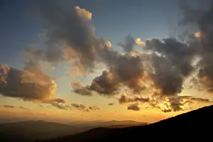 Tennessee: Sunset from Clingman's Dome, Great Smoky