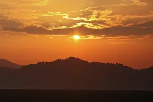 Foothill: Sunset in Coebett National Park, Corbett