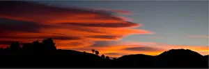 Teal: Sunset - over the hills of Teal Valley - Hira -
