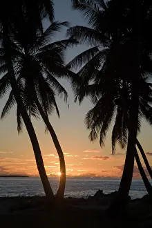 Keeling: Sunset, Home Island, Cocos (Keeling) Islands, Indian