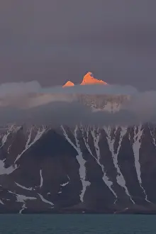 Flame: Sunset at Hornsund - Svalbard - Norway