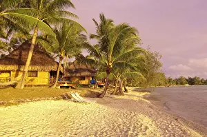 Absence: Sunset at Kia Ora Resort, Rangiroa Island