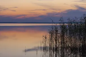 050918: Sunset at lake Mueritz - Mueritz National Park -