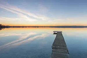 Grosser: Sunset at Lake Ploen - Schleswig-Holstein - Germany