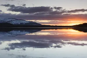 Morlich: Sunset at Loch Morlich - Cairngorms National