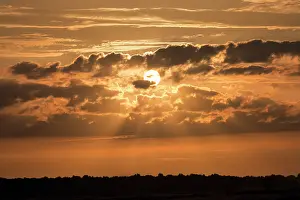 Geoff Du Feu: Sunset Norfolk UK