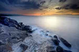 Bunaken: Sunset at the north coast of Sulawesi