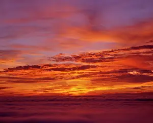 Brilliant: Sunset over the Pacific Ocean from Cape