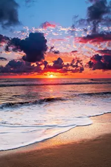 Romantic: Sunset over the Pacific at Playa Matapalo, Puntarenas