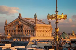 Hall: Sunset over Palais Garnier, the Opera House