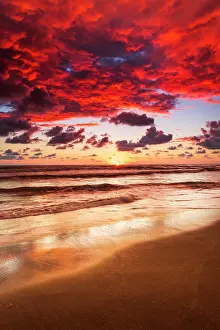 Romantic: Sunset at Playa Matapalo, Puntarenas Province, Costa Rica