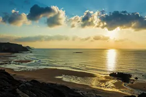 Praia: Sunset, Praia do Amado, Carrapateira, Algarve, West